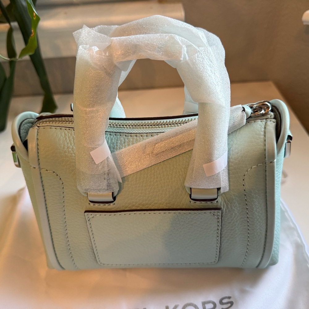 Michael Kors Aqua Mini Carine Satchel - Picture 3 of 5